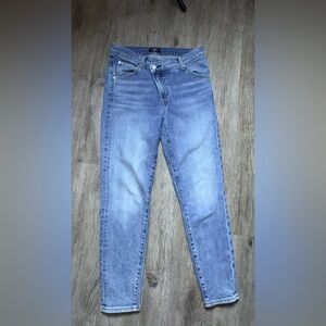 7 For All Mankind Women's Skinny Jeans - Light Blue Wash